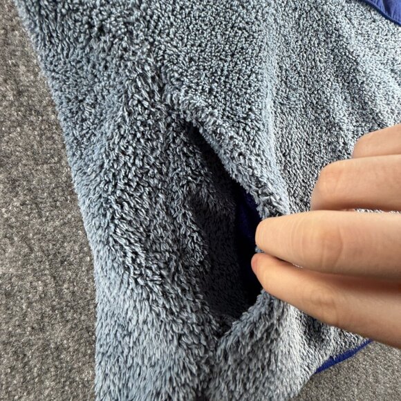 Patagonia Fleece Jacket Women Blue 1/4 Snap Small Soft Pullover Polyester Adult - Picture 12 of 16